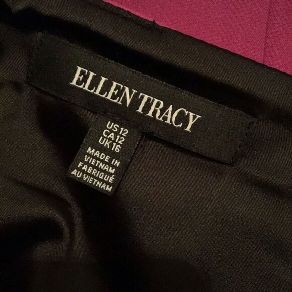 NWT Ellen Tracy Shattered Jewels Pink A-Line Skirt - Picture 6 of 8